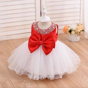 Yoliyolei Fairy Cuty Girls Dress Tulle Fluffy Children Flower princess